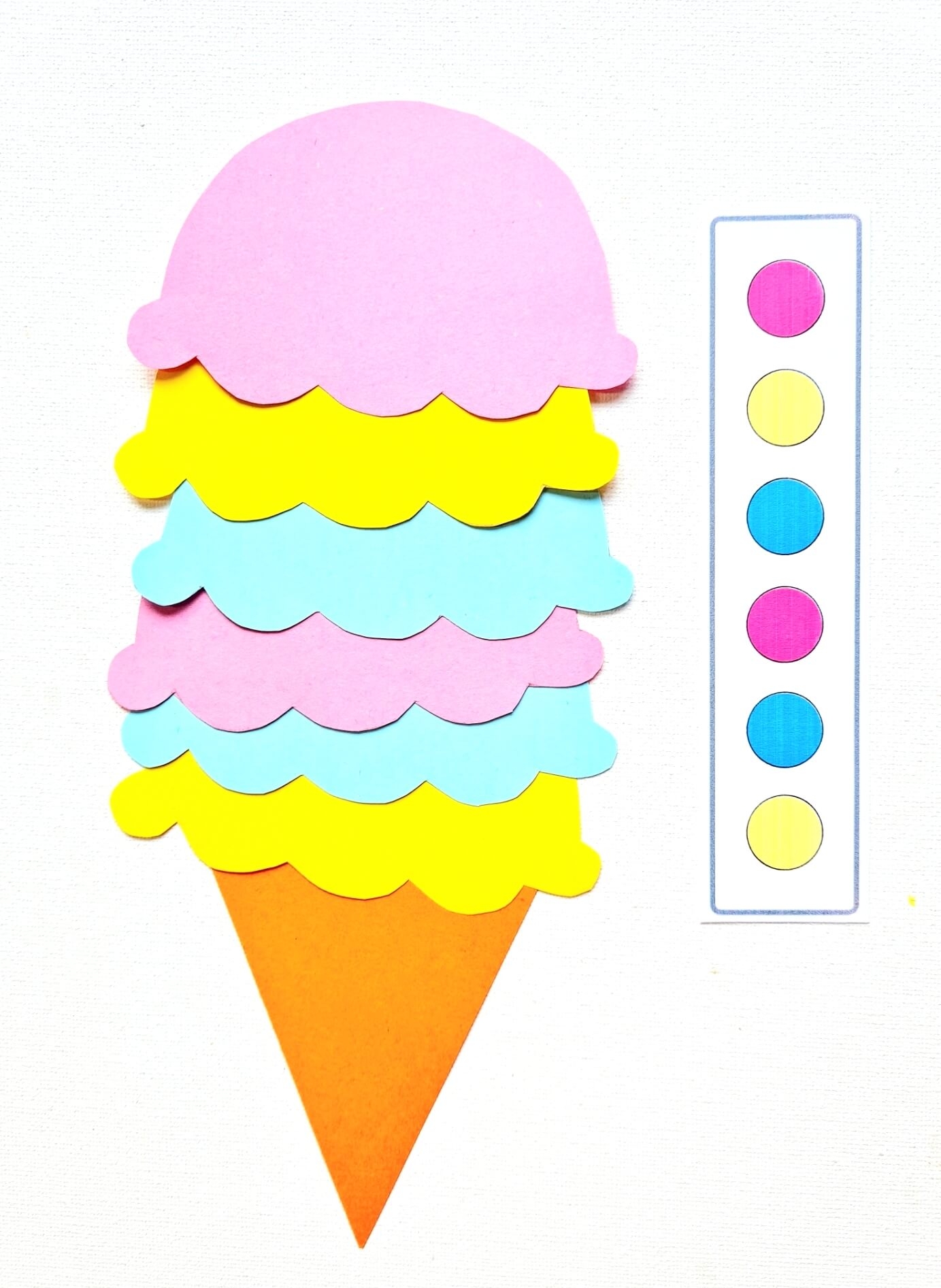 ice cream scoop printable template