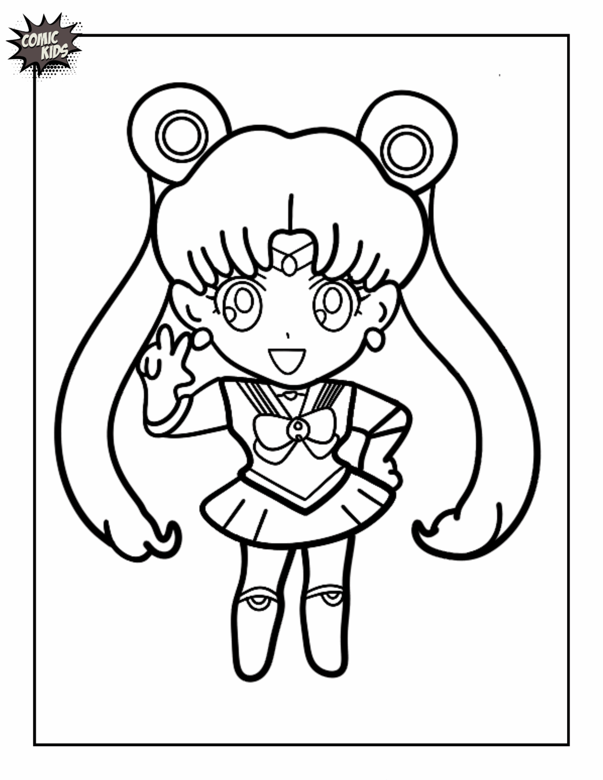 anime coloring pages free