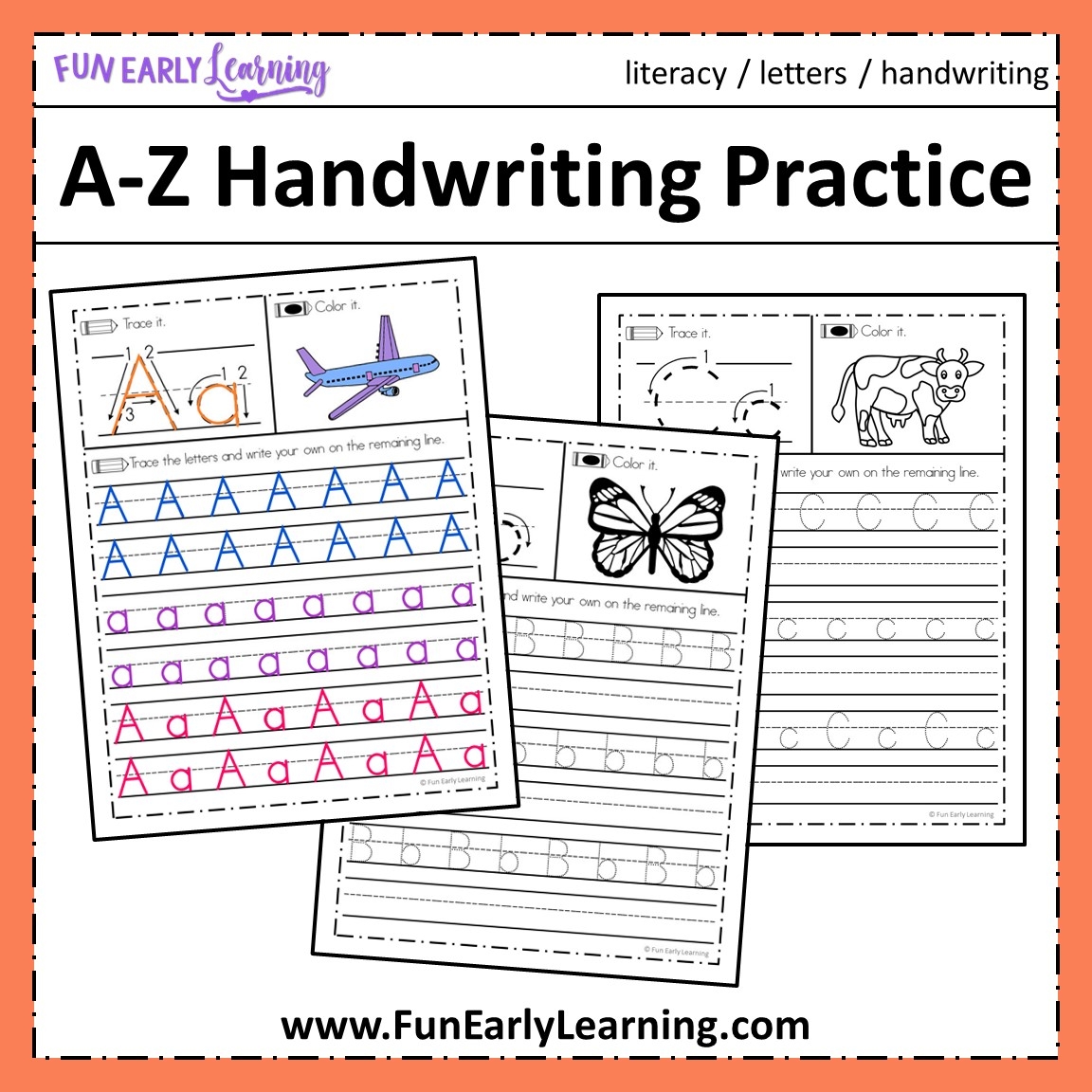 handwriting free printable preschool worksheets tracing letters