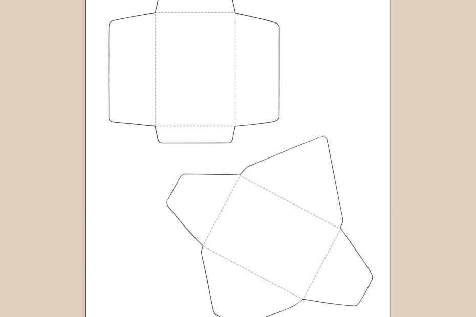 Free Mini Envelope Template Printable Sarica Studio