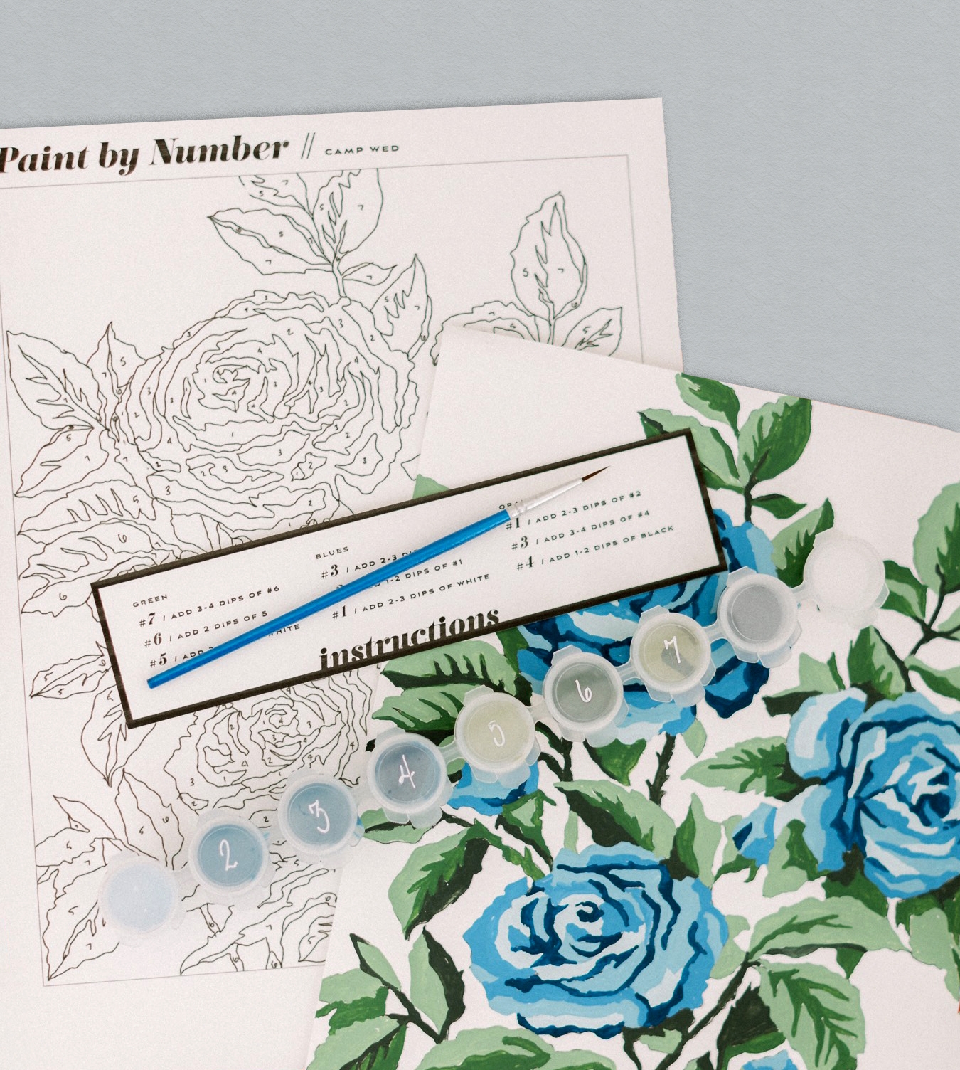 printable paint by numbers for adults
