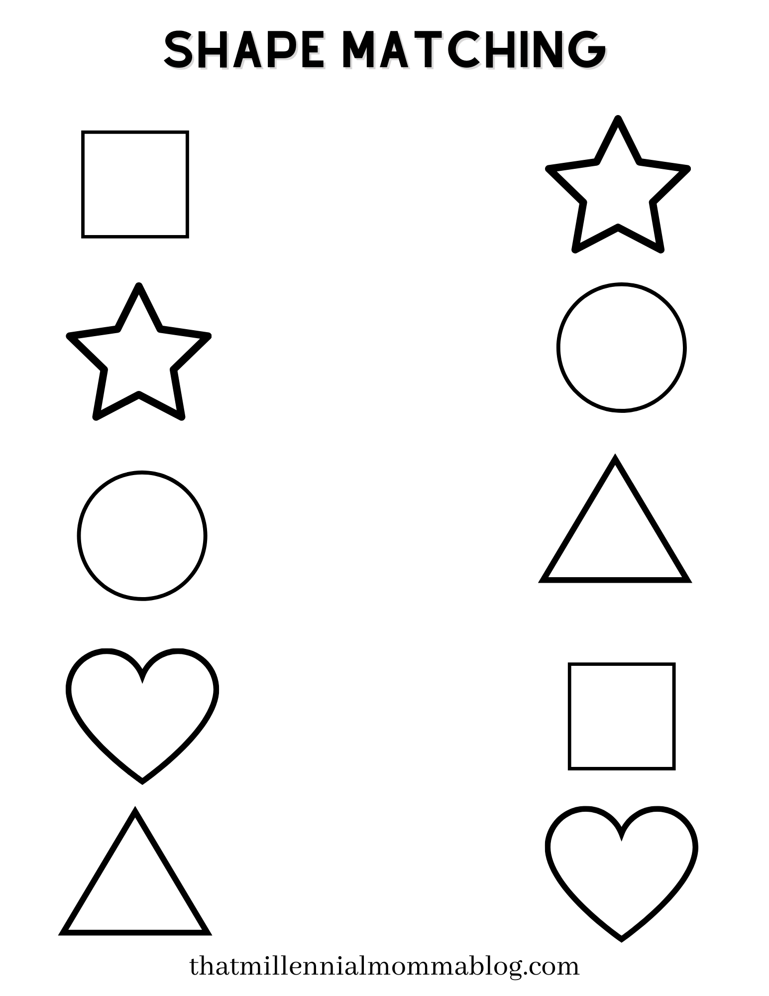 preschool printables