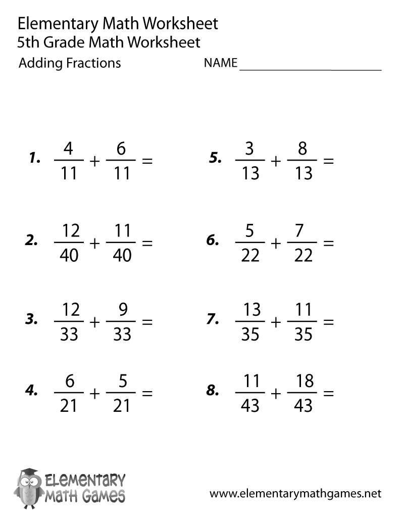 free printable worksheets for fifth graders