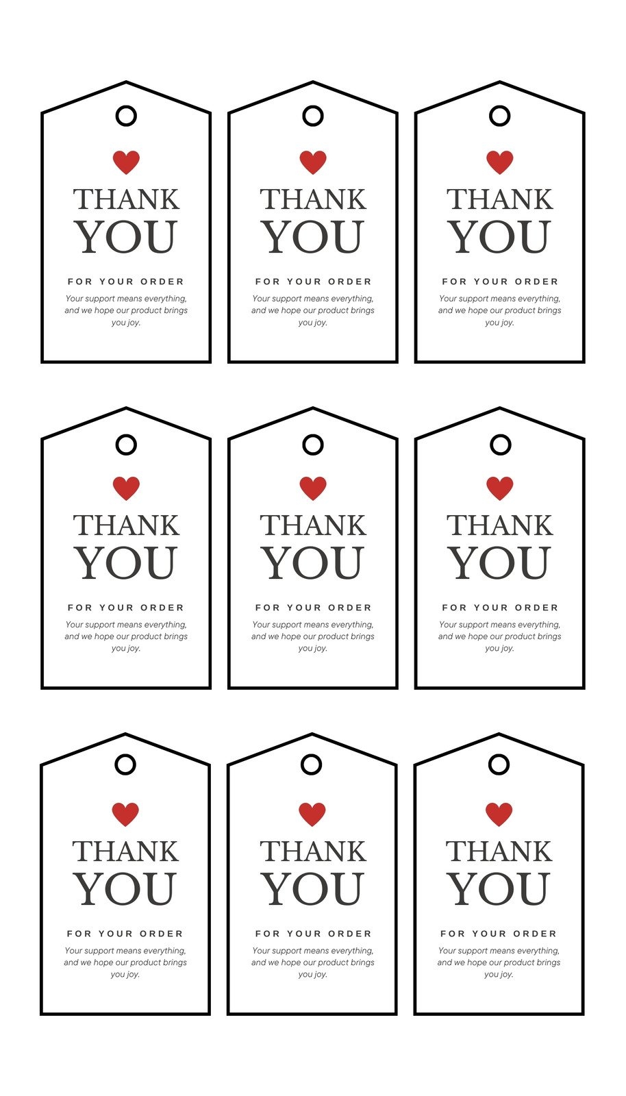 free gift tag printables templates