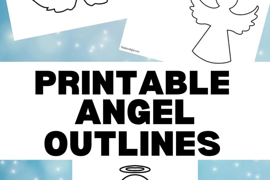 Free Printable Angel Craft Templates