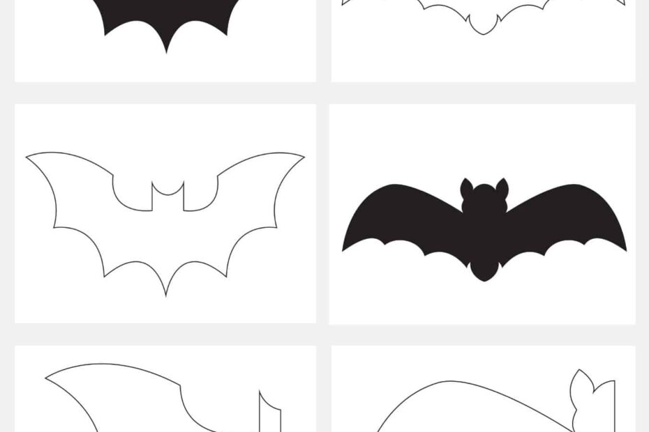 Free Printable Bat Template Friday We re In Love