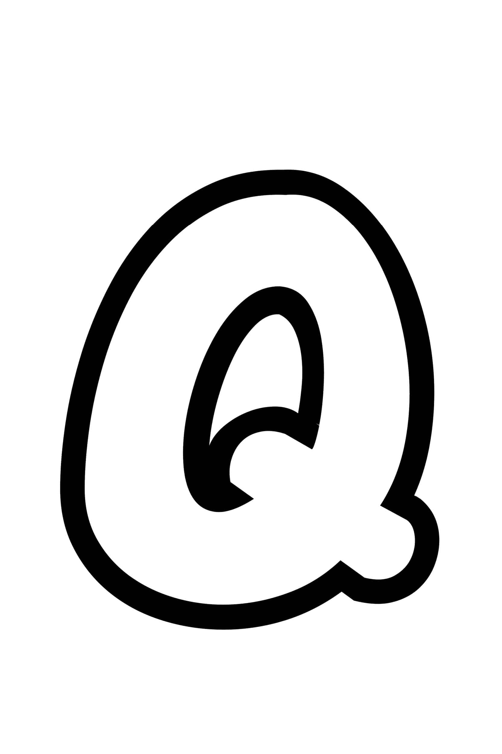 letter q printable