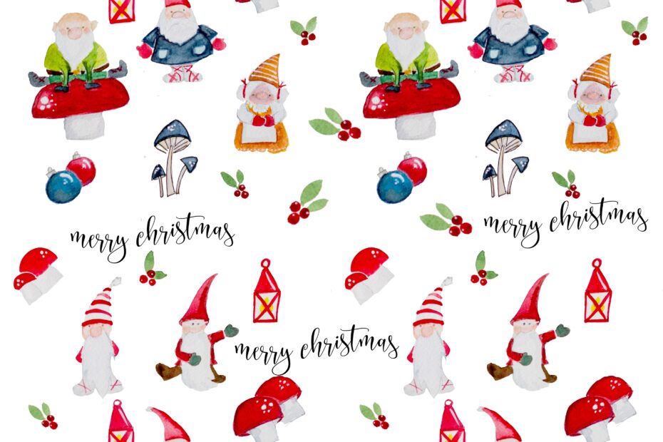 Free Printable Christmas Gift Wrap