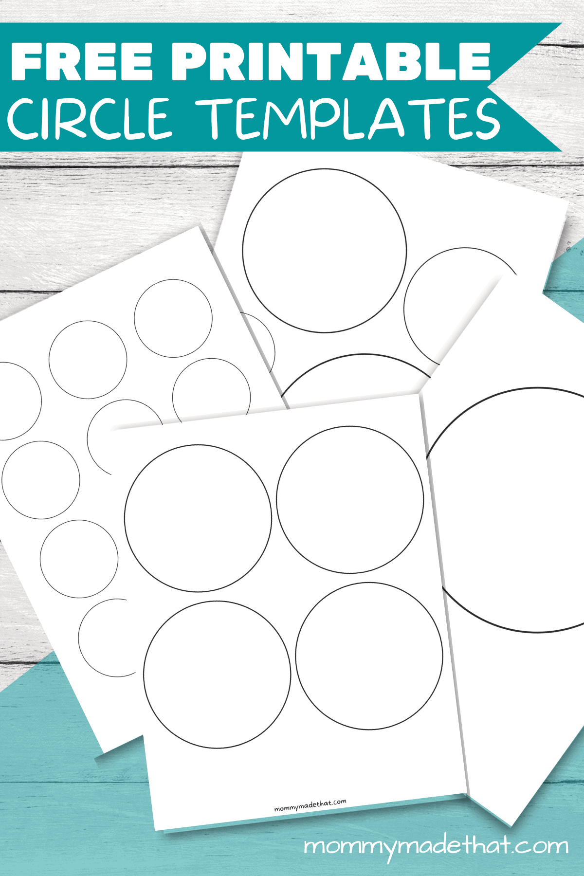 template for circles printable
