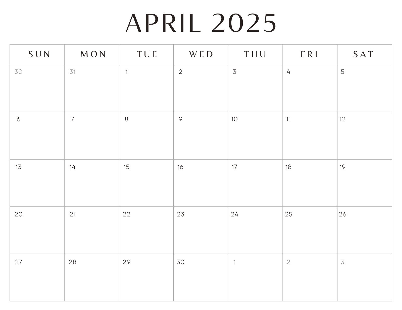 Free Printable Customizable Monthly Calendar Templates Canva