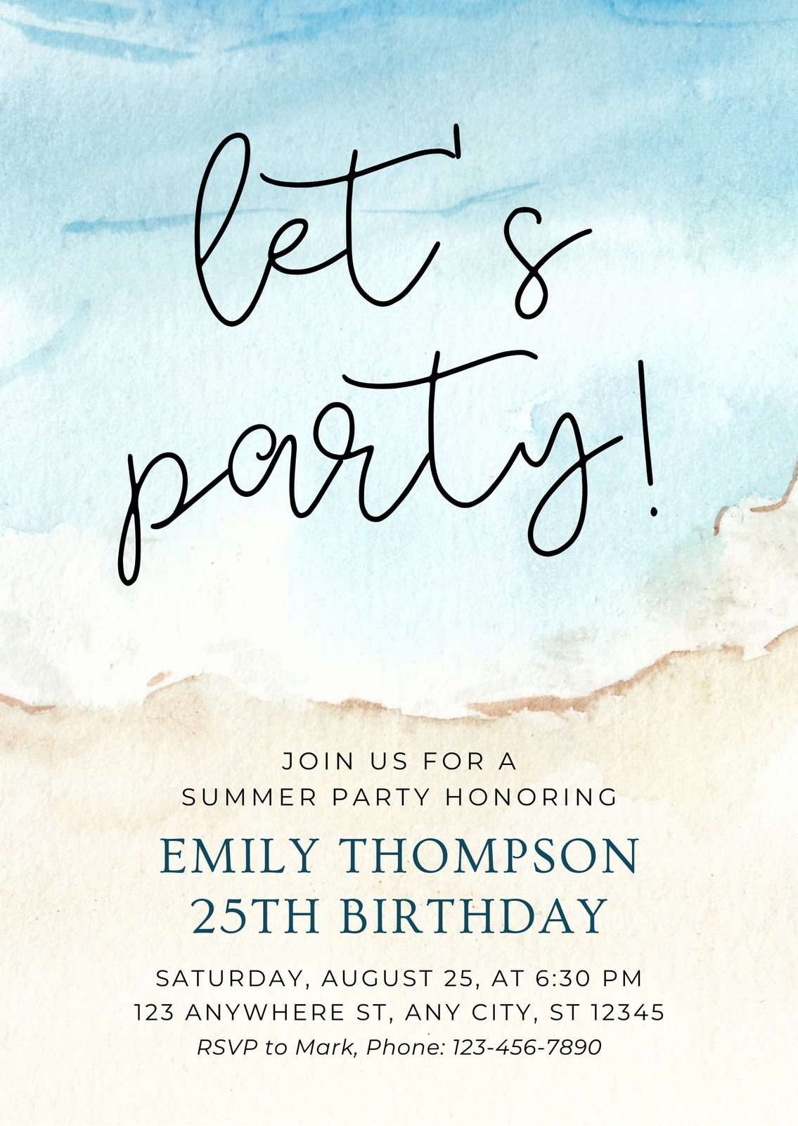 printable free invitation templates