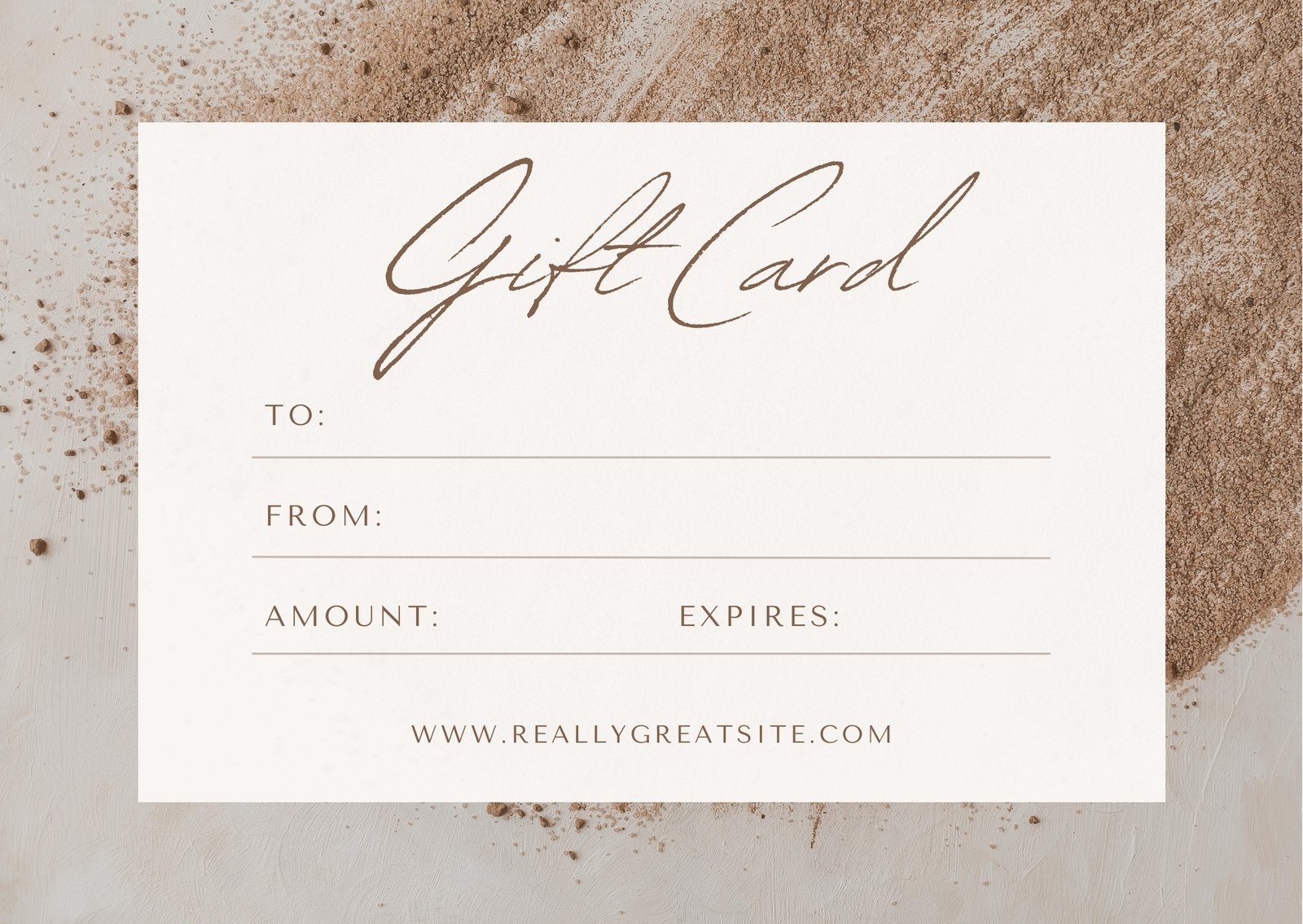 hair salon gift certificate template free printable