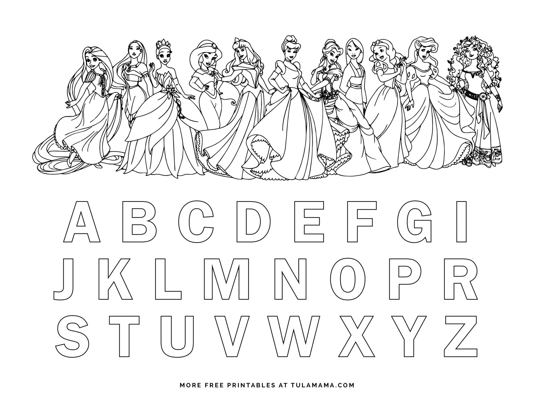 free printable color pages disney