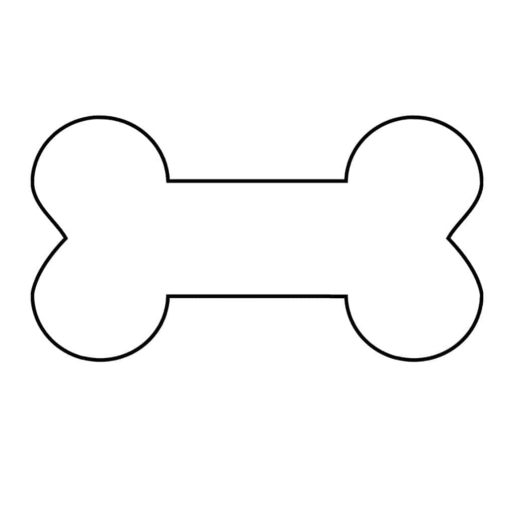 Free Printable Dog Bone Template DailyPrintables Worksheets Library