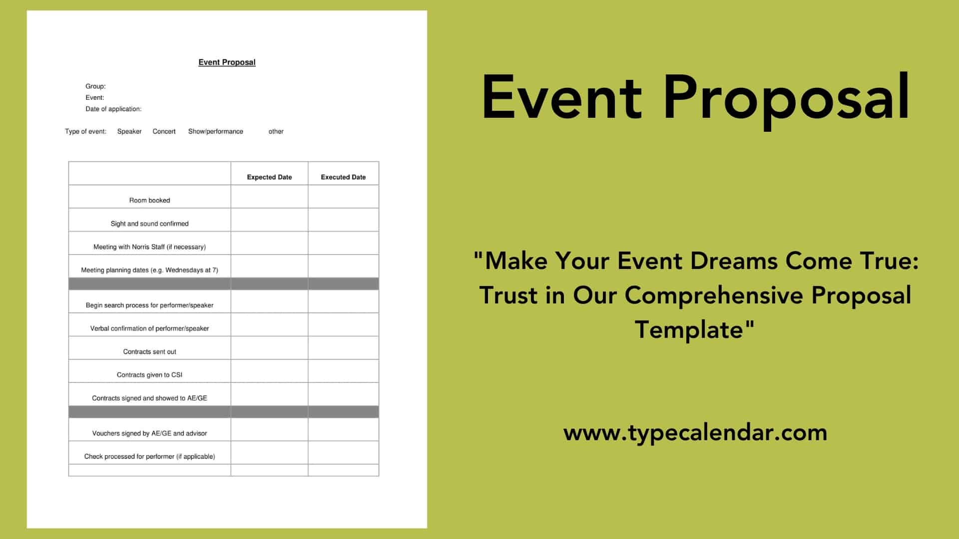 event outline template word