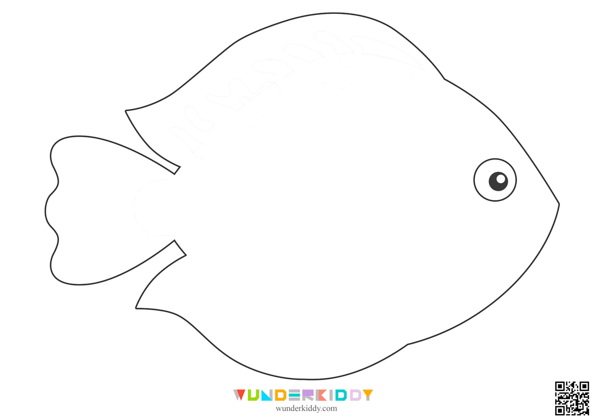 printable fish template