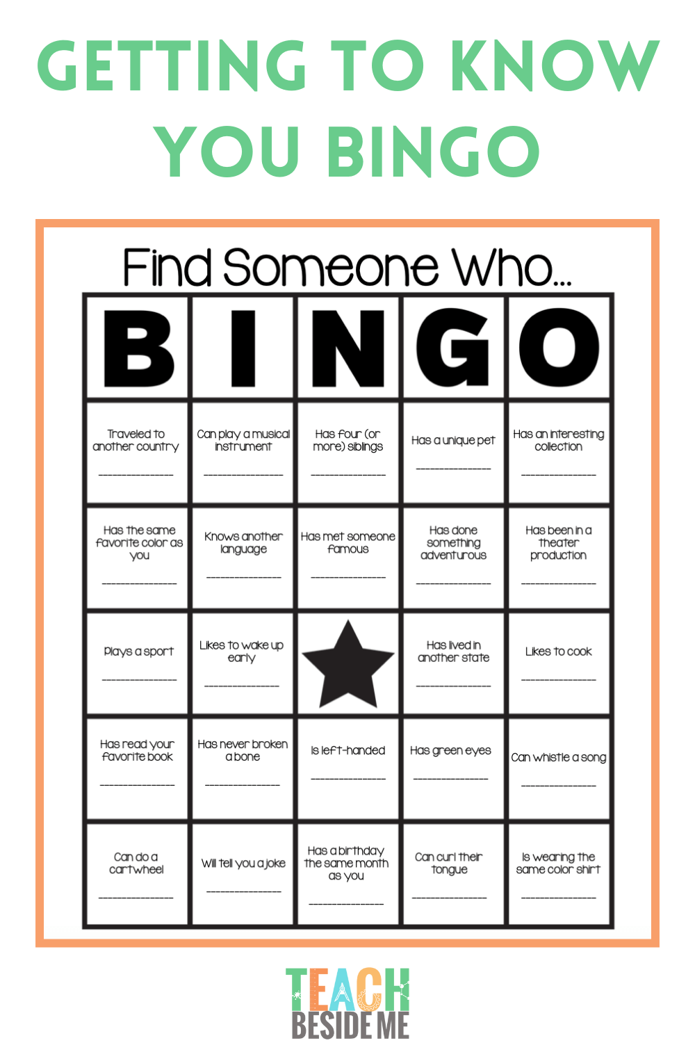 free bingo printable