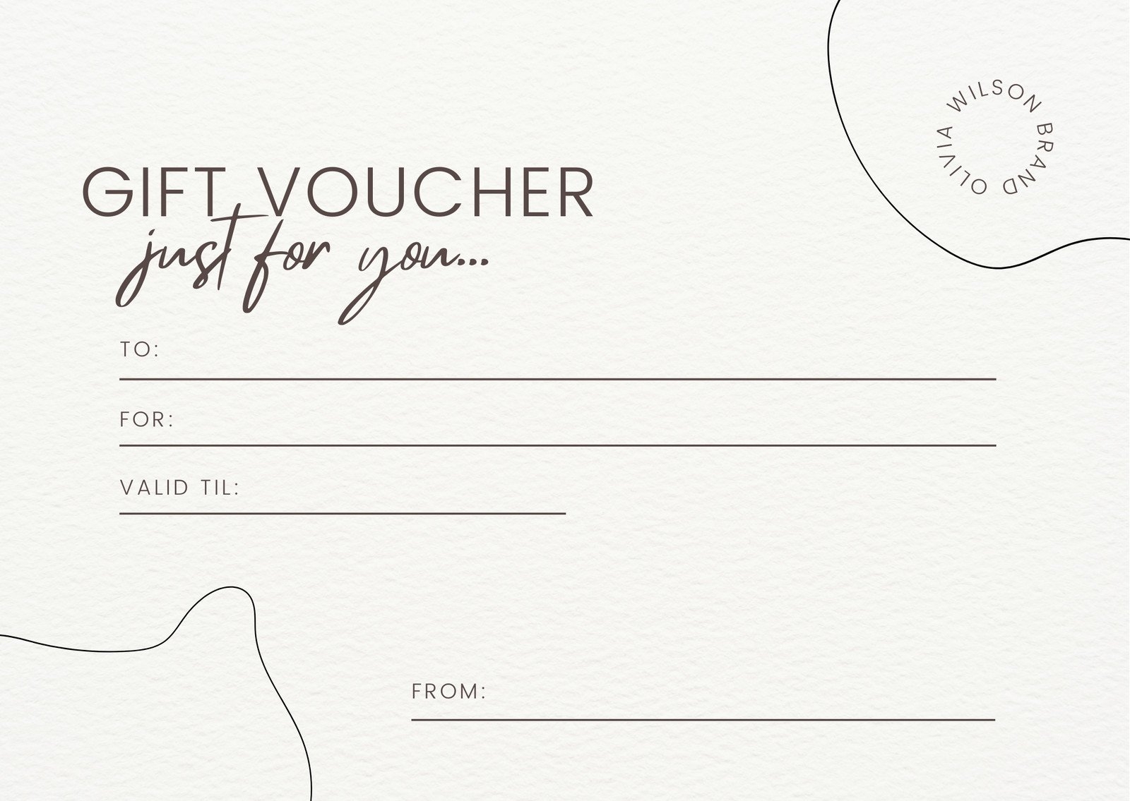 printable gift certificate template free download