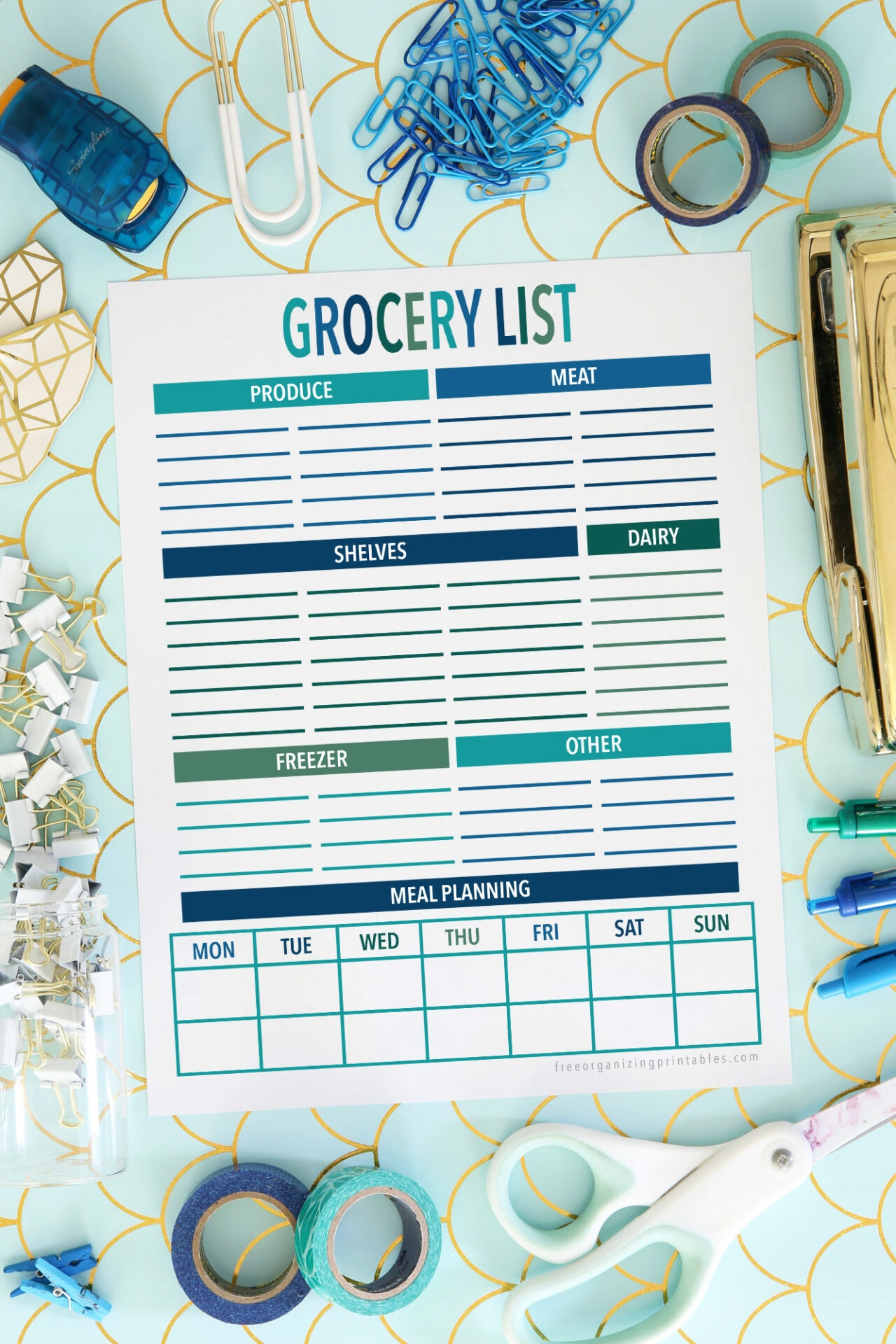 Free Printable Grocery List To Save You Time And Money