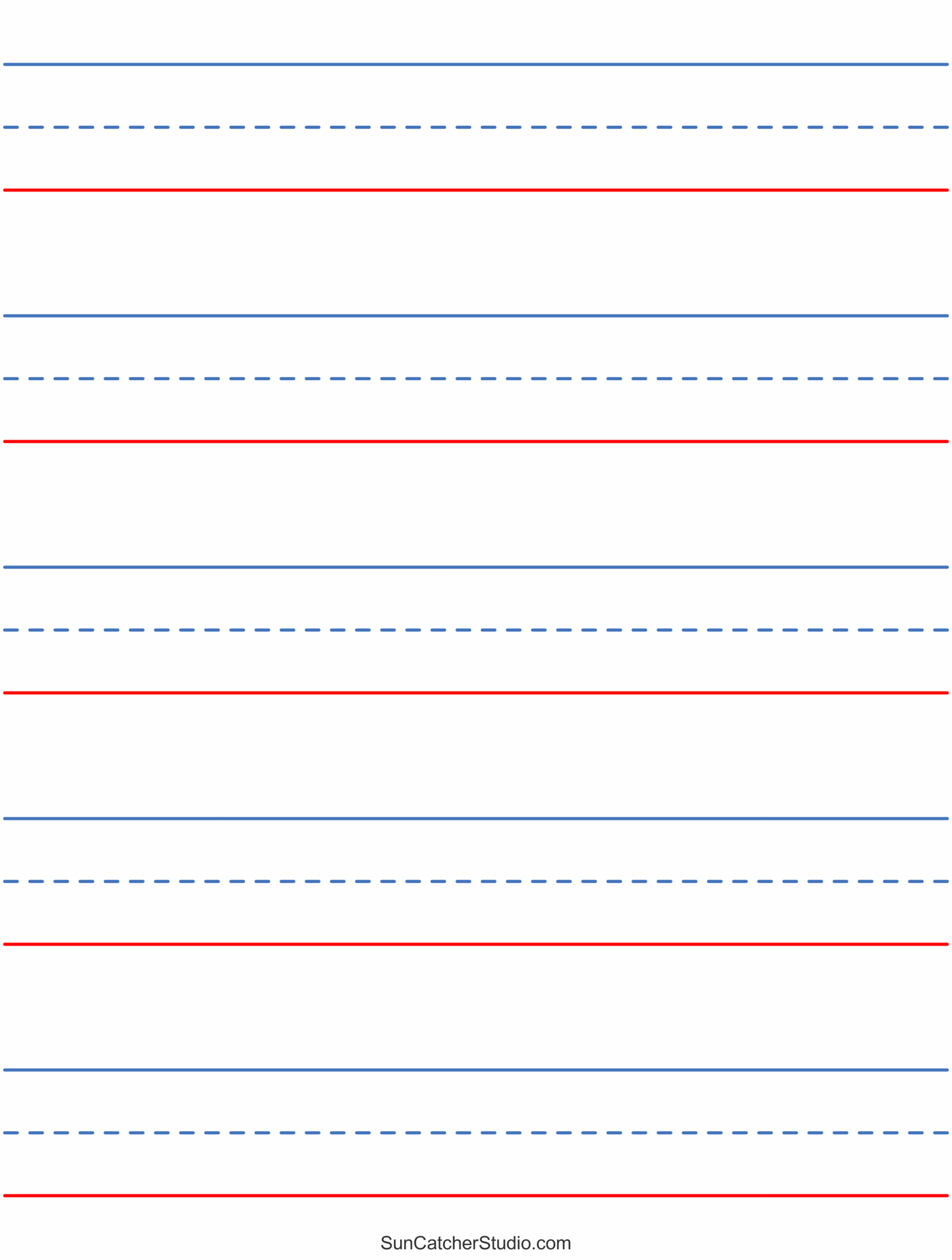 blank paper with lines printable