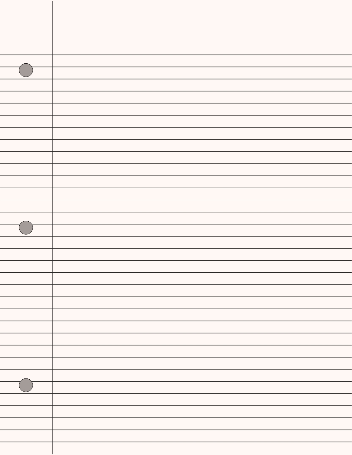 Free Printable Lined Paper Templates To Customize Online