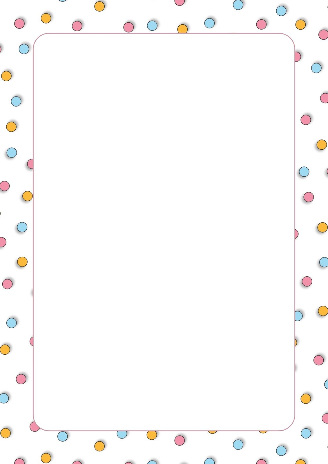 Free Printable Page Border Templates You Can Customize Canva Worksheets Library