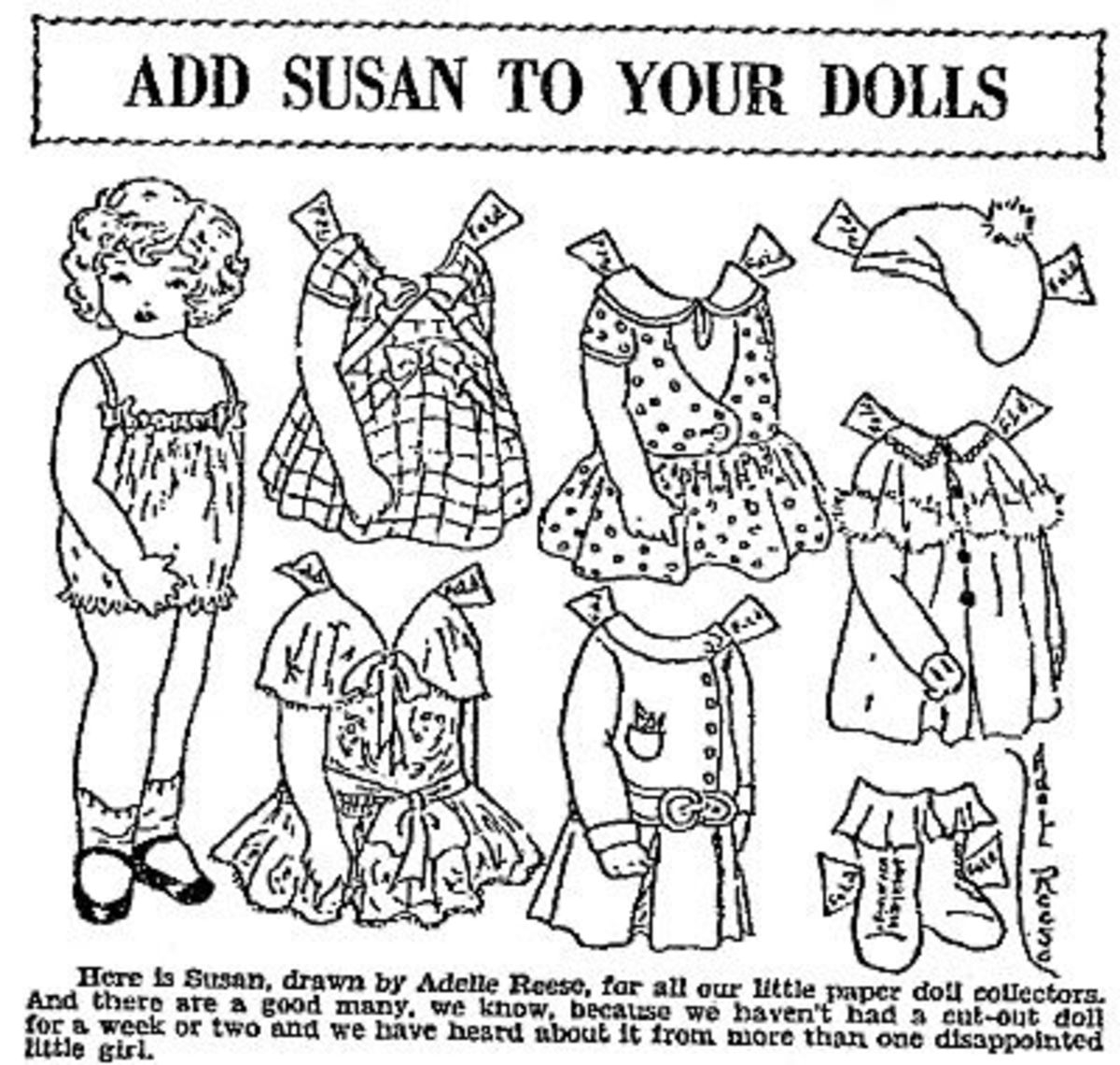 free printable paper doll cutouts