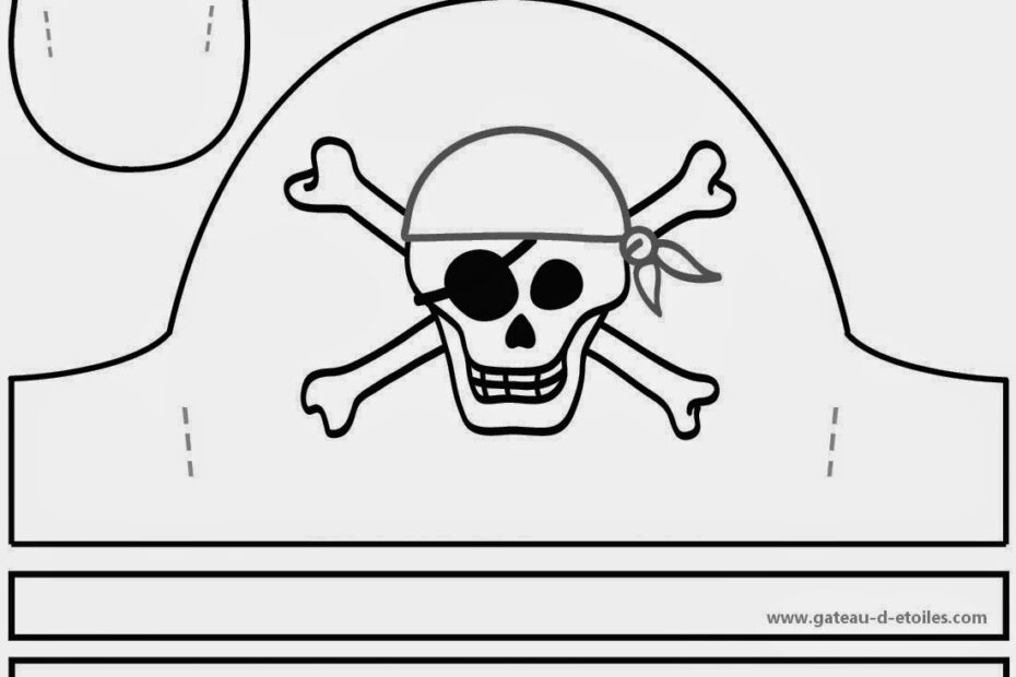 Free Printable Pirate Hat Also With Template Oh My Fiesta In