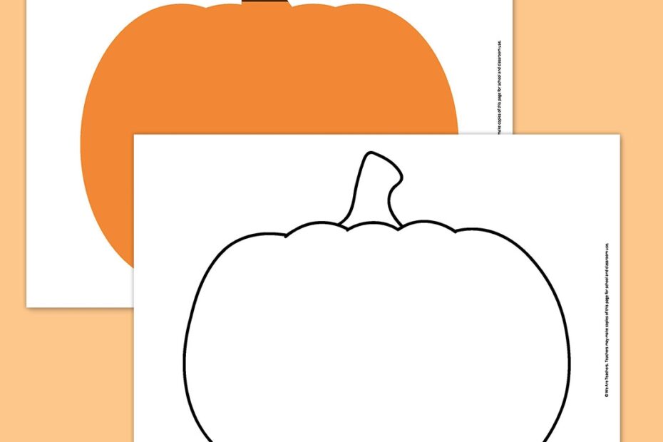 Free Printable Pumpkin Template Bundle For Fall
