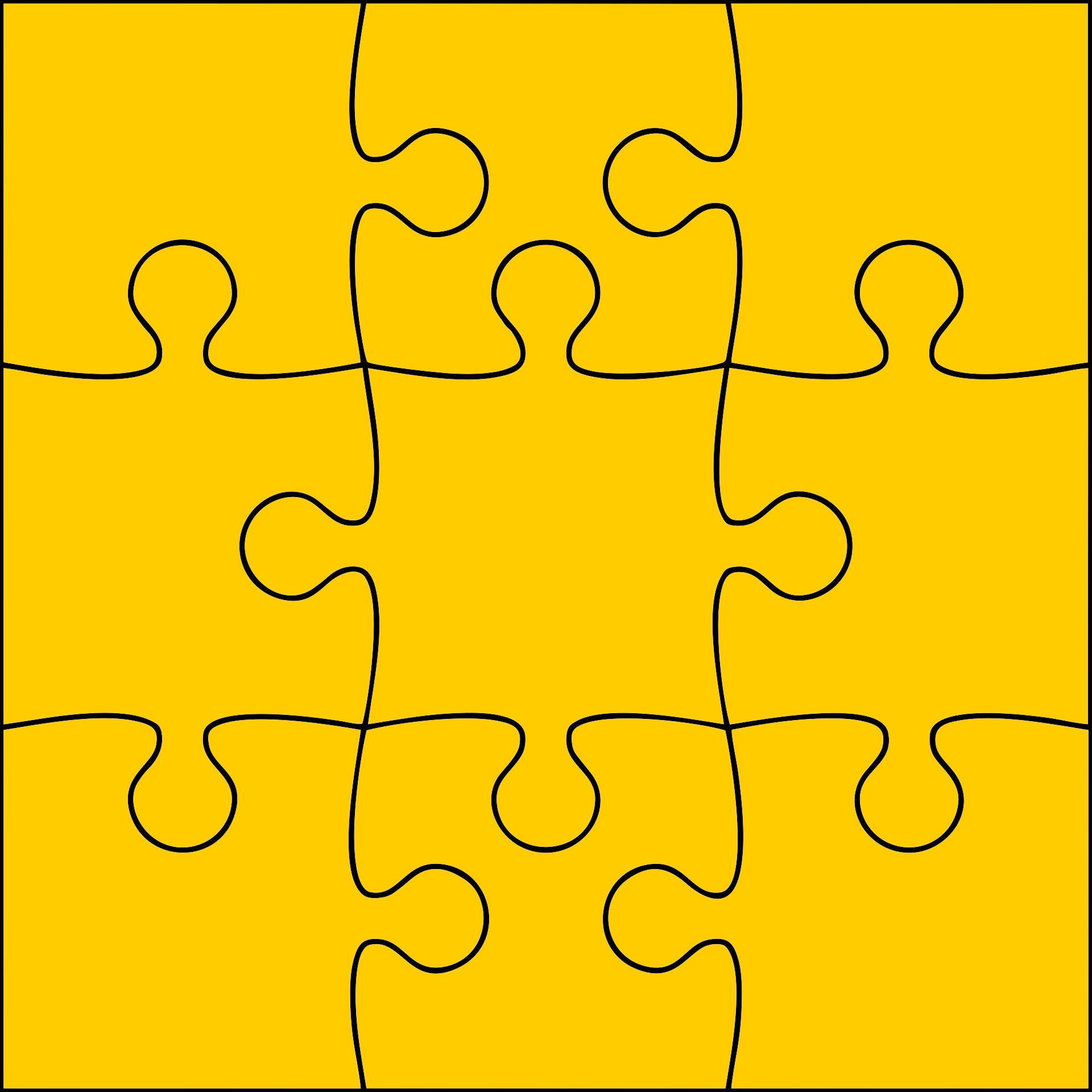 puzzle piece template printable free