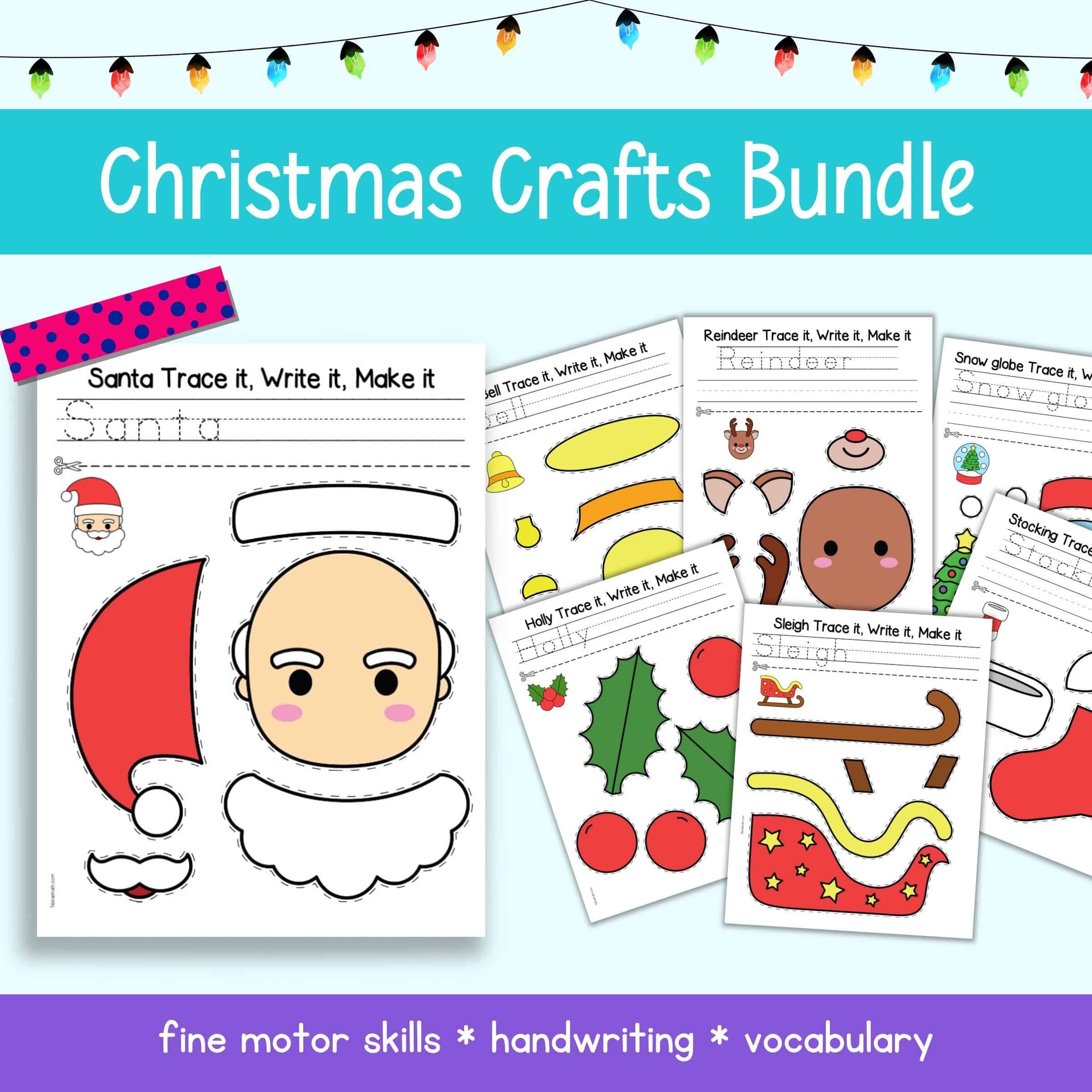 printable template christmas crafts