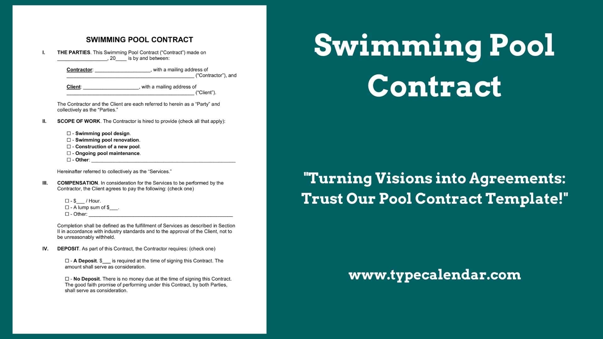 printable swimming pool waiver template