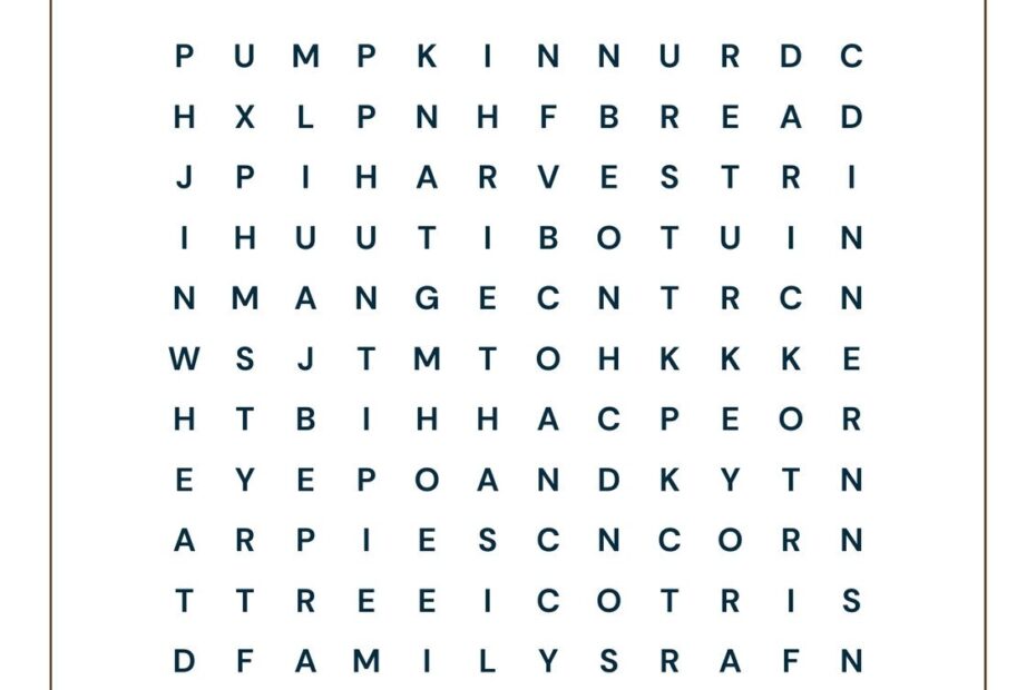 Free Printable Thanksgiving Worksheet Templates Canva