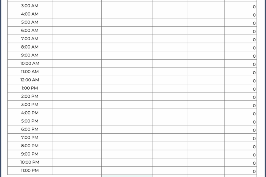 Free Printable Timesheet Templates Excel Word PDF