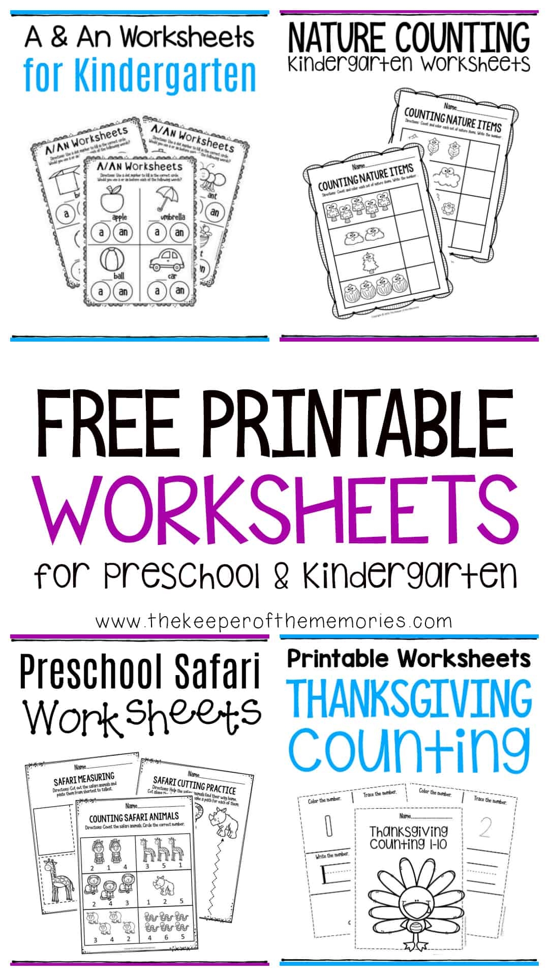 free printable worksheets for pre k