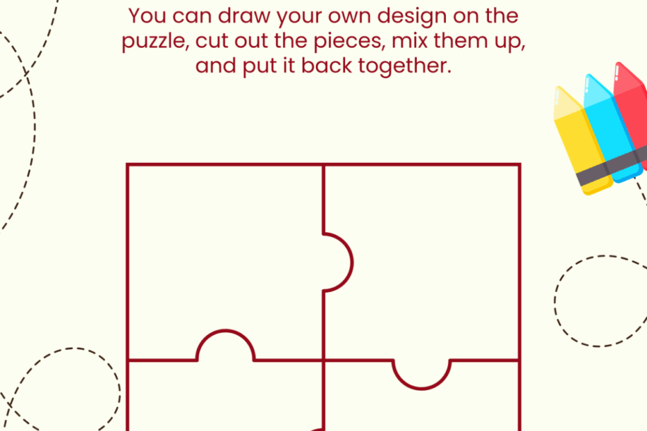 Free Puzzle Piece Template To Edit Online