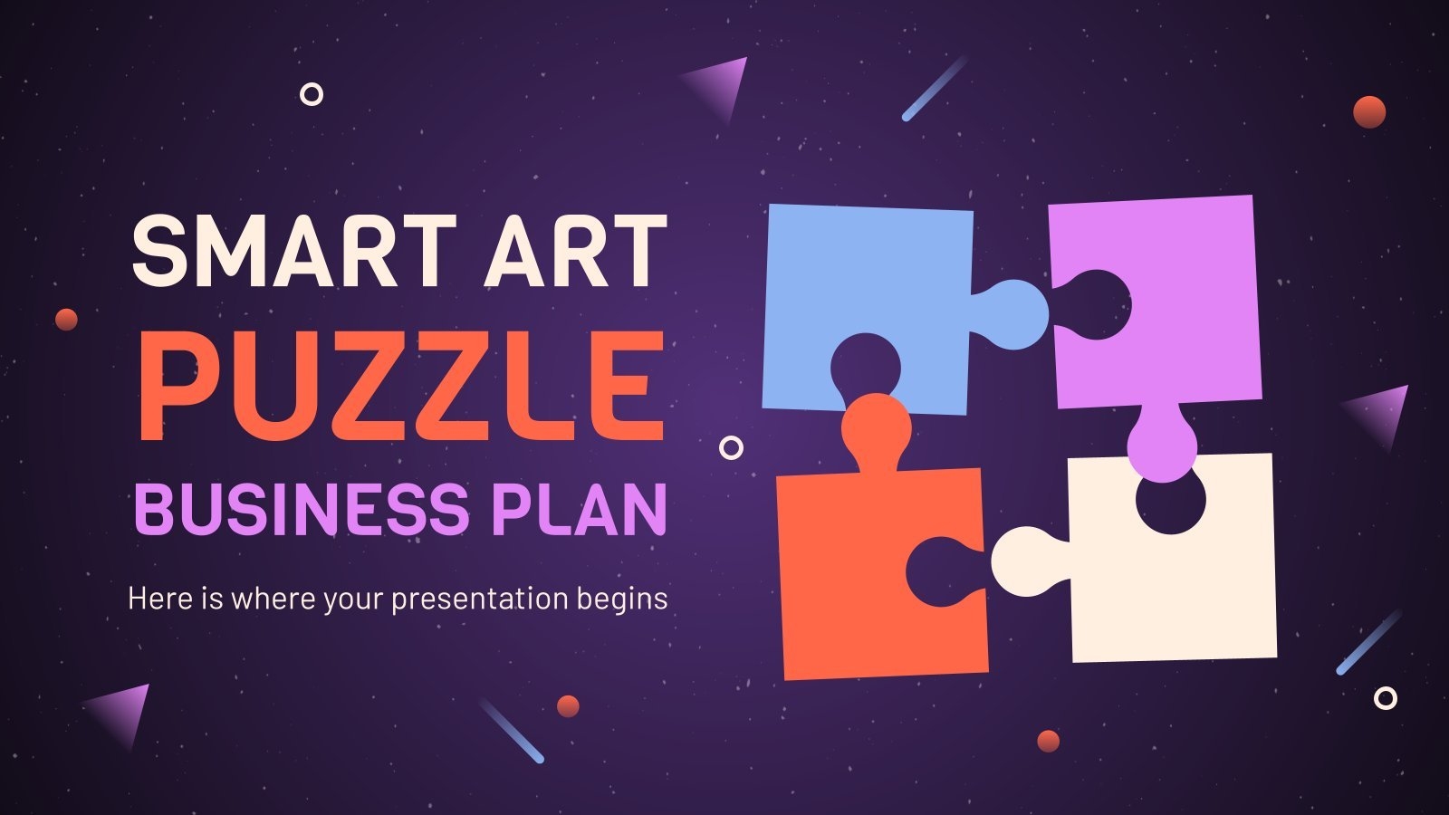 puzzle powerpoint template ppt