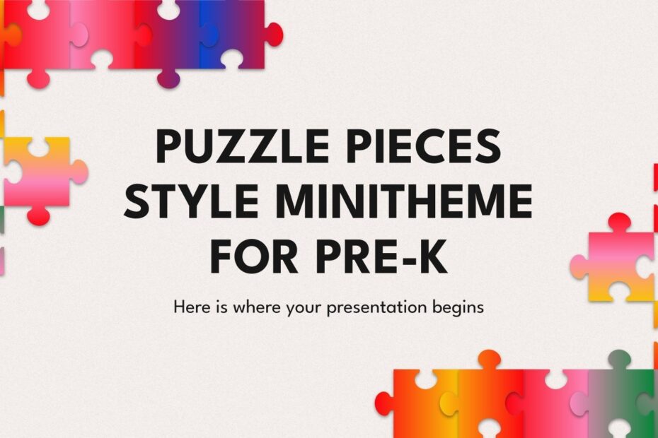 Free Puzzle styled Templates For Google Slides U0026 PowerPoint