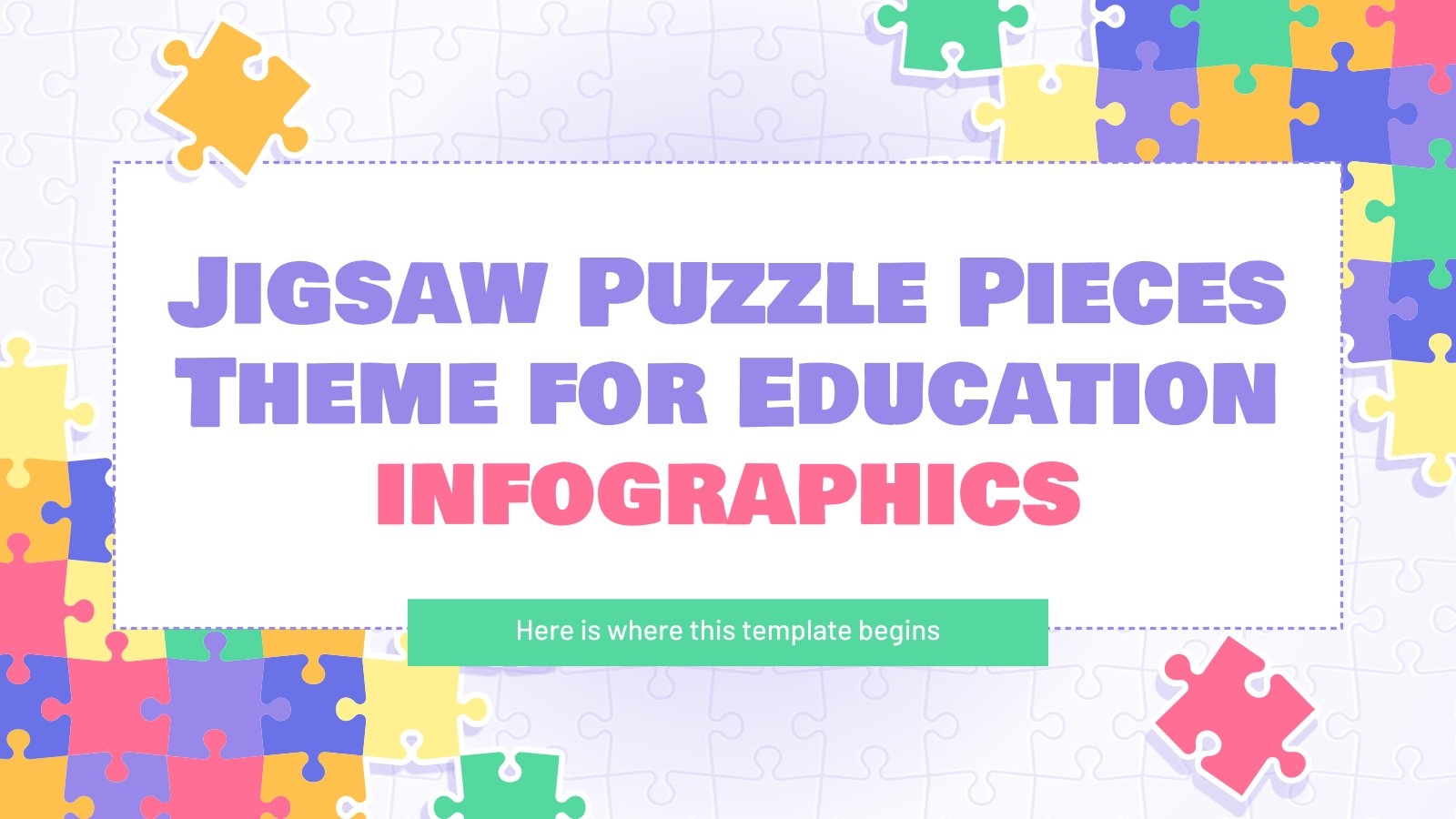 free printable professional portfolio template puzzles
