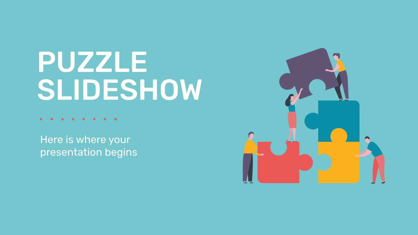 Free Puzzle styled Templates For Google Slides U0026 PowerPoint