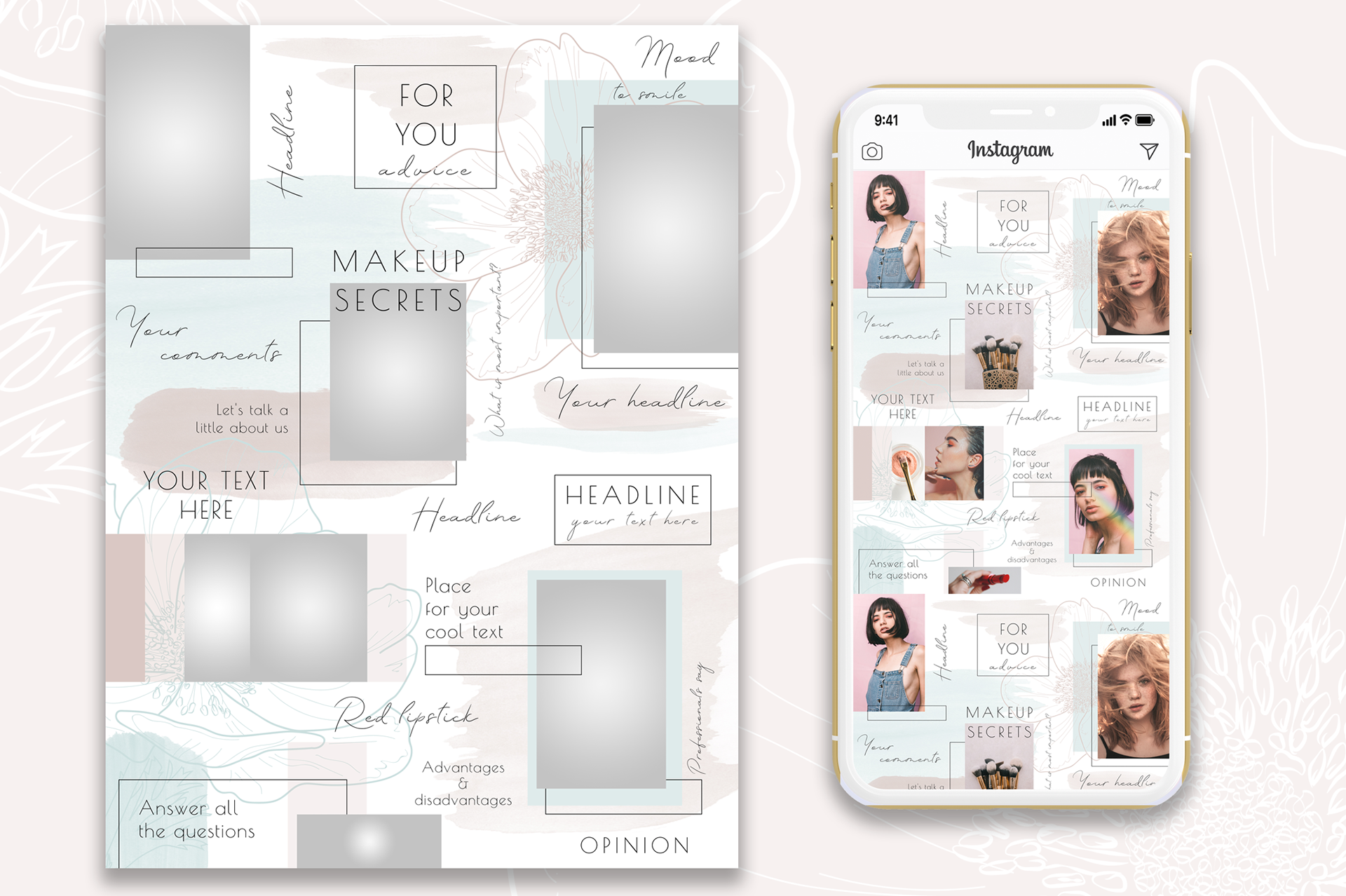puzzle template photoshop download