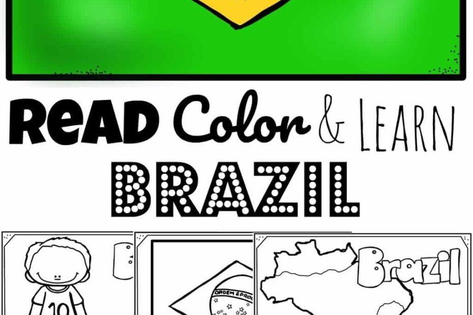 FREE Read Color And Learn About BRAZIL
