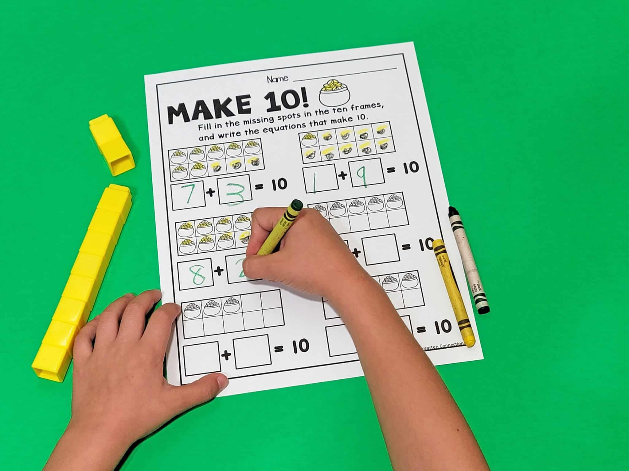 FREE St Patrick s Day Make 10 Printables