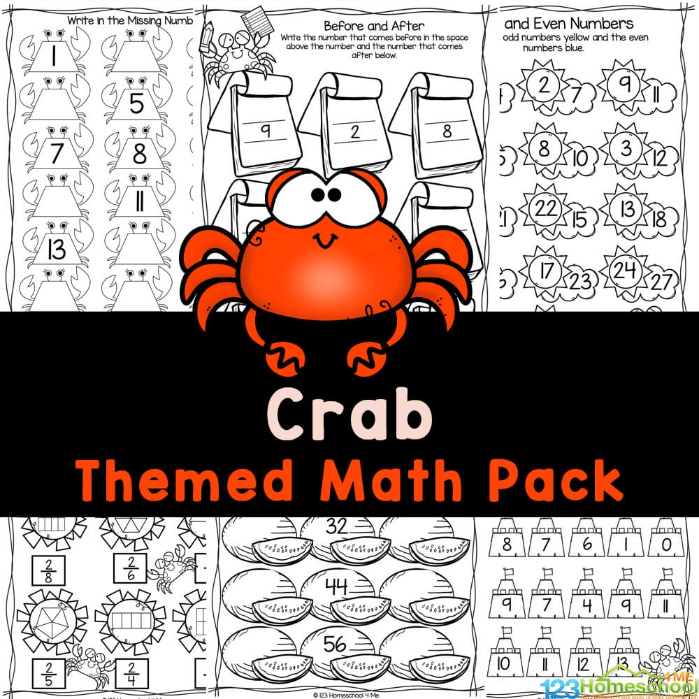 preschool math worksheet