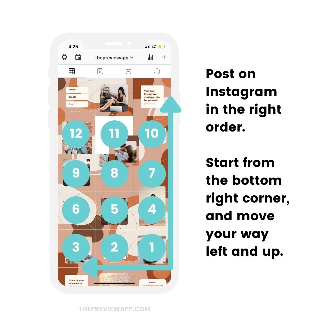 FREE TEMPLATES Instagram Puzzle Feed WITHOUT Photoshop