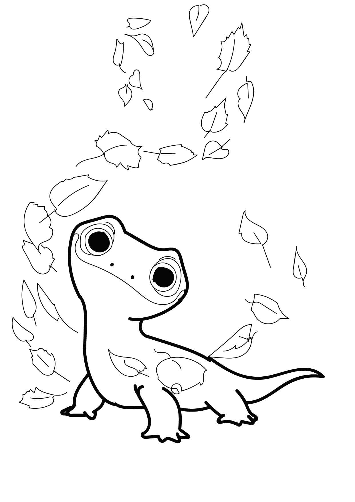 frozen movie pictures to color