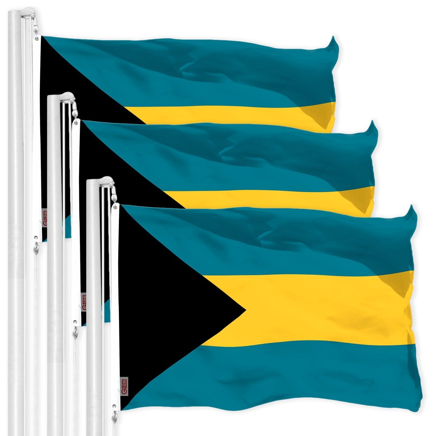 bahamas flag colors
