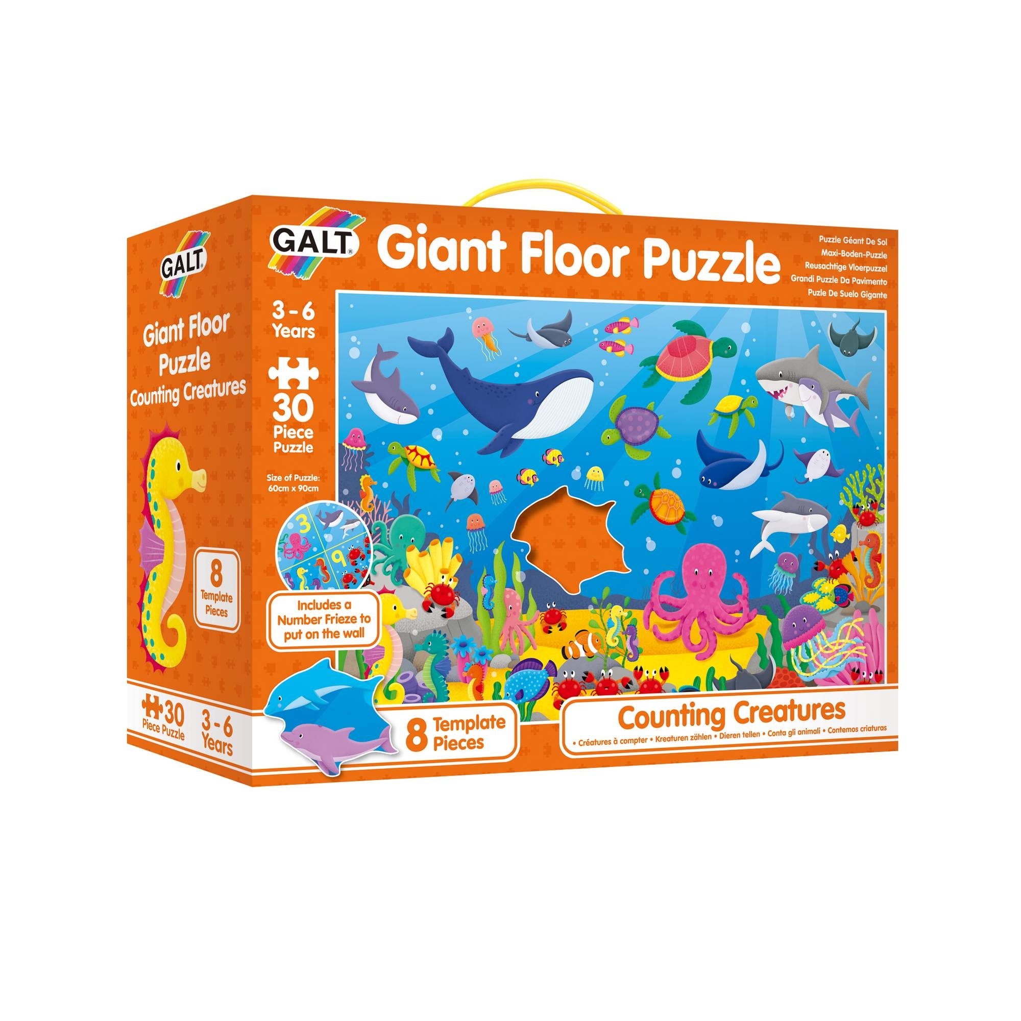 Galt Counting Creatures Giant Floor Puzzle Hobbycraft
