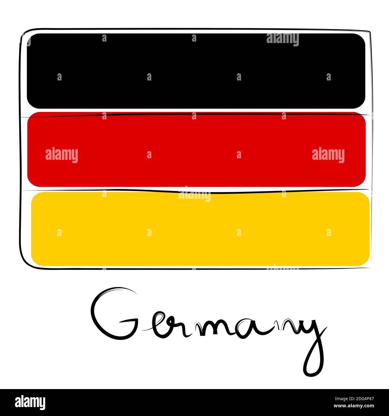 Germany Flag Cut Out Stock Images U0026 Pictures Alamy