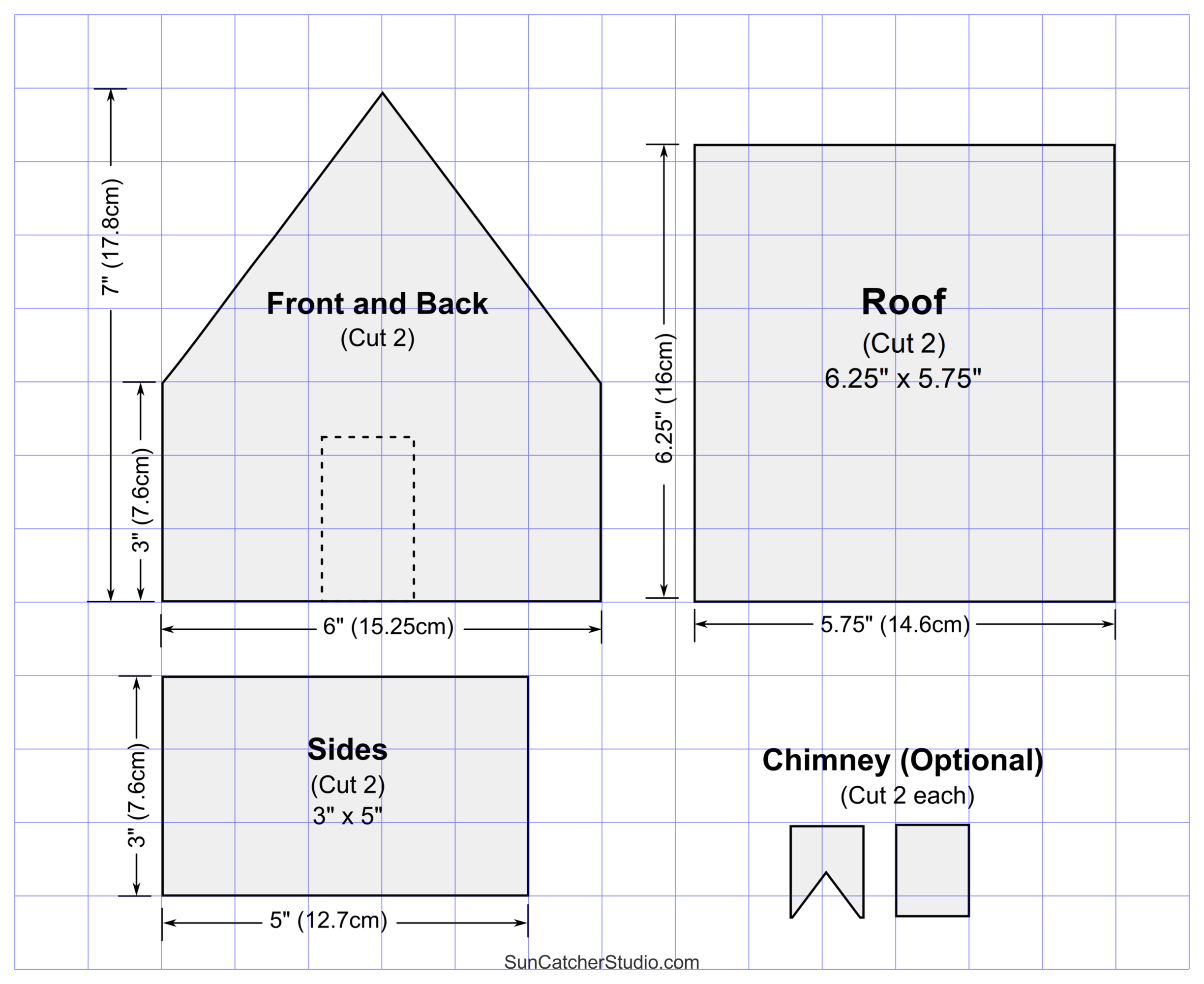 Gingerbread House Templates Printable Patterns U0026 Stencils DIY Worksheets Library